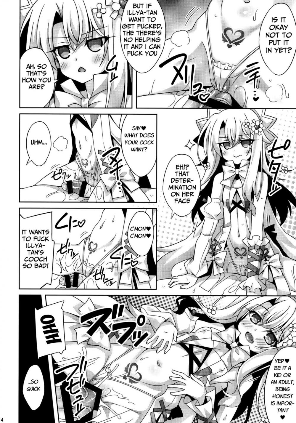 Hentai Manga Comic-Illya-chan's Lewd Suppox-Read-14